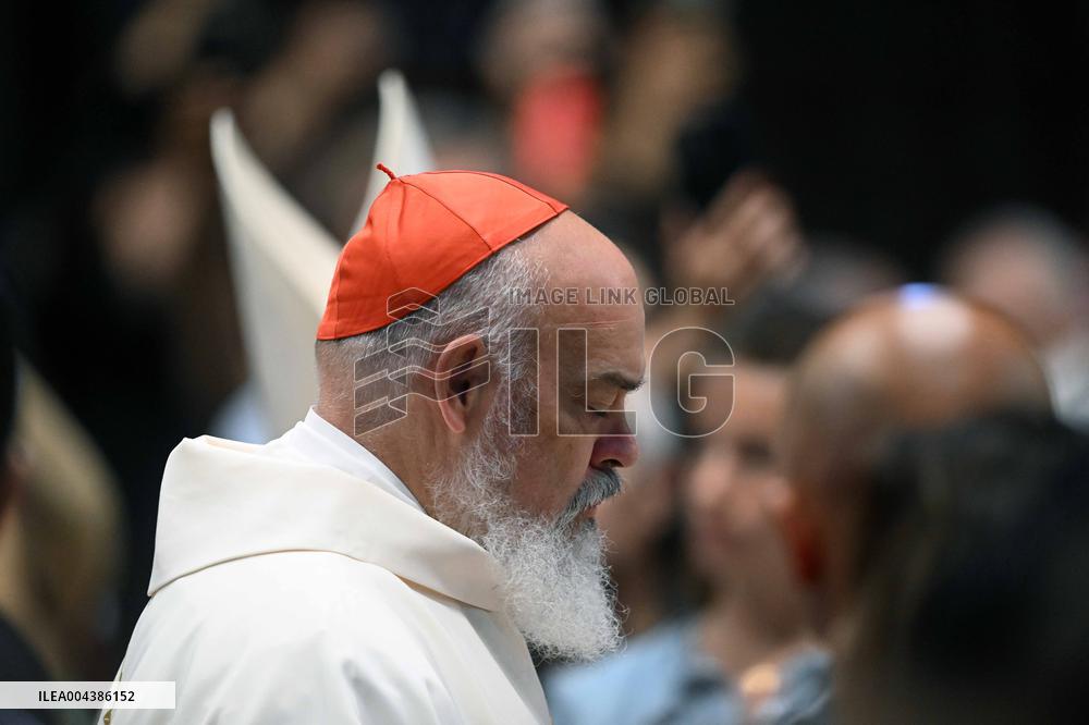 Cardinals at Ninth Novemdiales Mass - Vatican