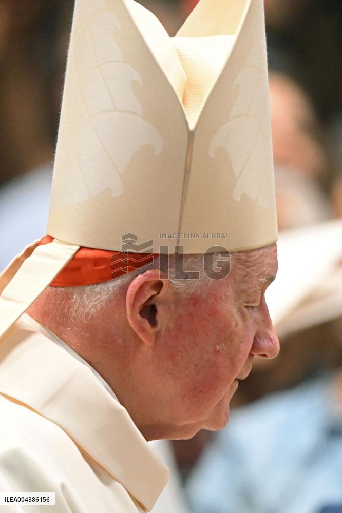 Cardinals at Ninth Novemdiales Mass - Vatican