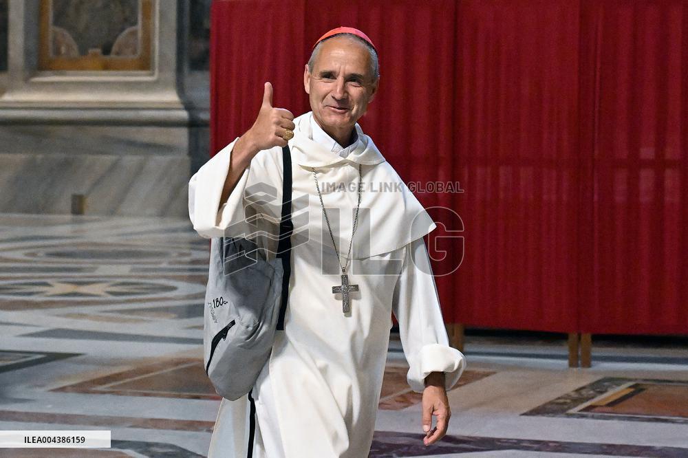 Cardinals at Ninth Novemdiales Mass - Vatican