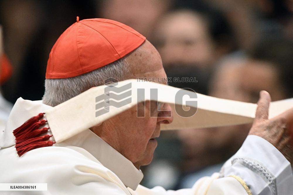 Cardinals at Ninth Novemdiales Mass - Vatican