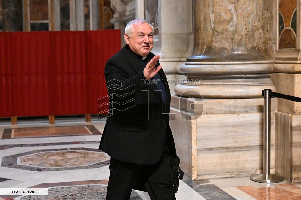 Cardinals at Ninth Novemdiales Mass - Vatican