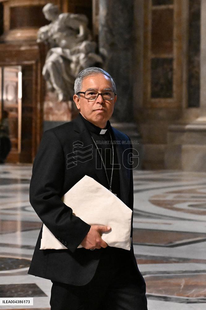 Cardinals at Ninth Novemdiales Mass - Vatican