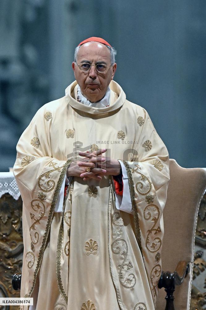 Cardinals at Ninth Novemdiales Mass - Vatican