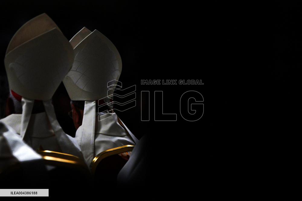 Cardinals at Ninth Novemdiales Mass - Vatican