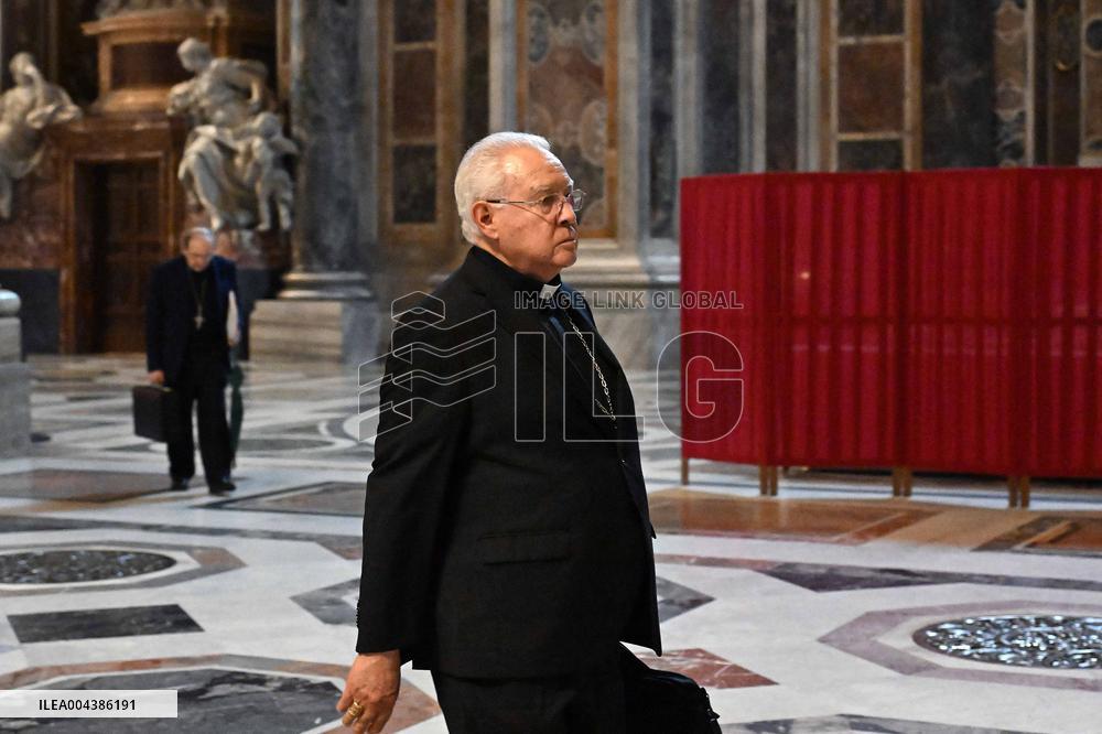Cardinals at Ninth Novemdiales Mass - Vatican