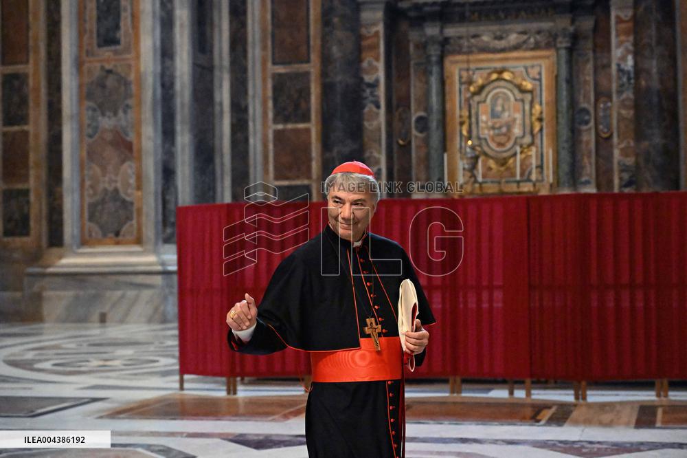 Cardinals at Ninth Novemdiales Mass - Vatican