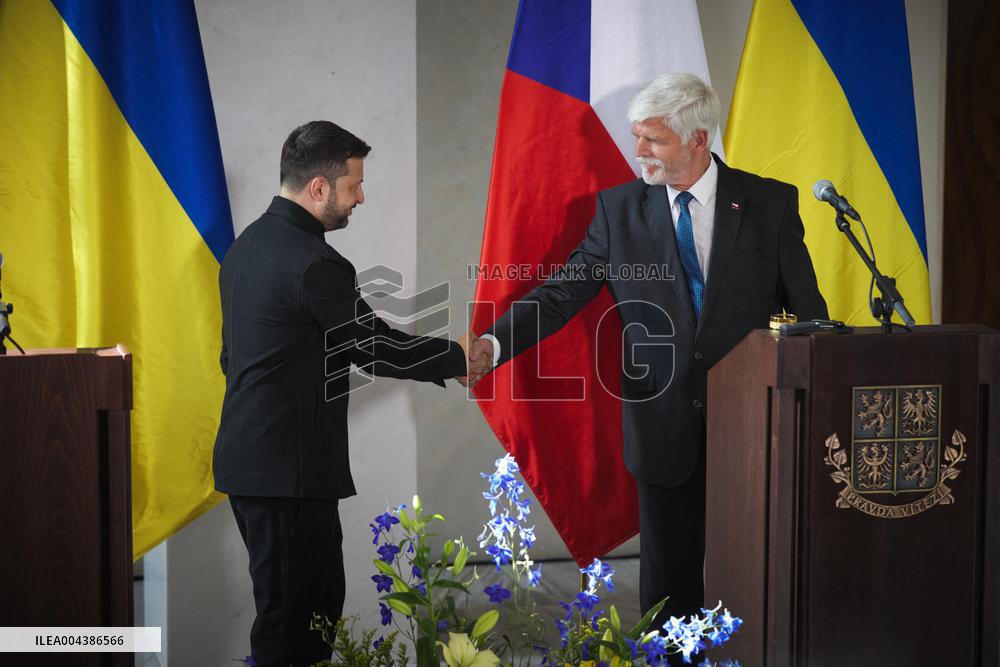 Official Visit of the President of Ukraine to Czech