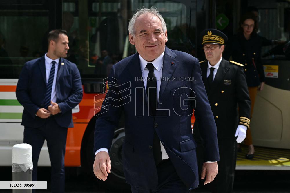 PM Bayrou At Inauguration of The Ambition France Transports Conference - Marseille