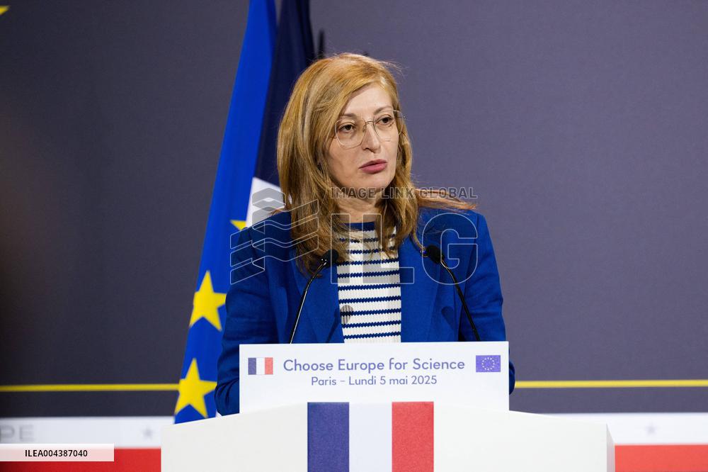 Launch of Initiative Choose Europe for Science - Paris