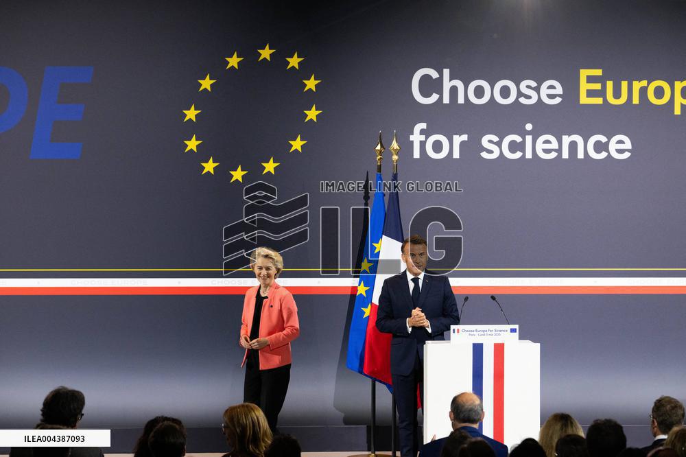 Launch of Initiative Choose Europe for Science - Paris