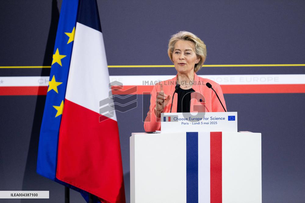 Launch of Initiative Choose Europe for Science - Paris