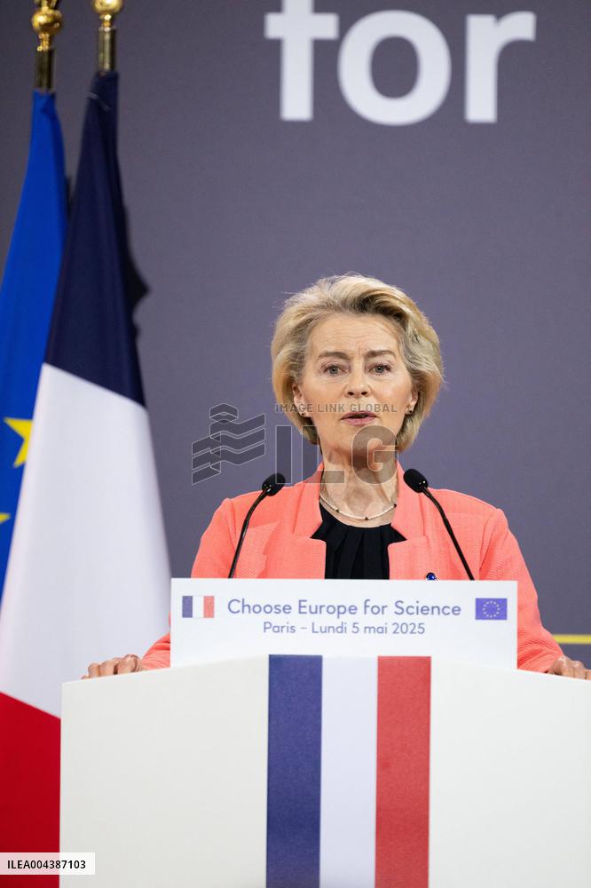 Launch of Initiative Choose Europe for Science - Paris