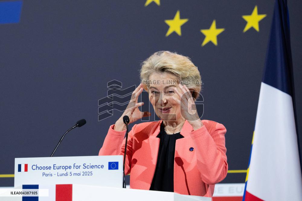 Launch of Initiative Choose Europe for Science - Paris