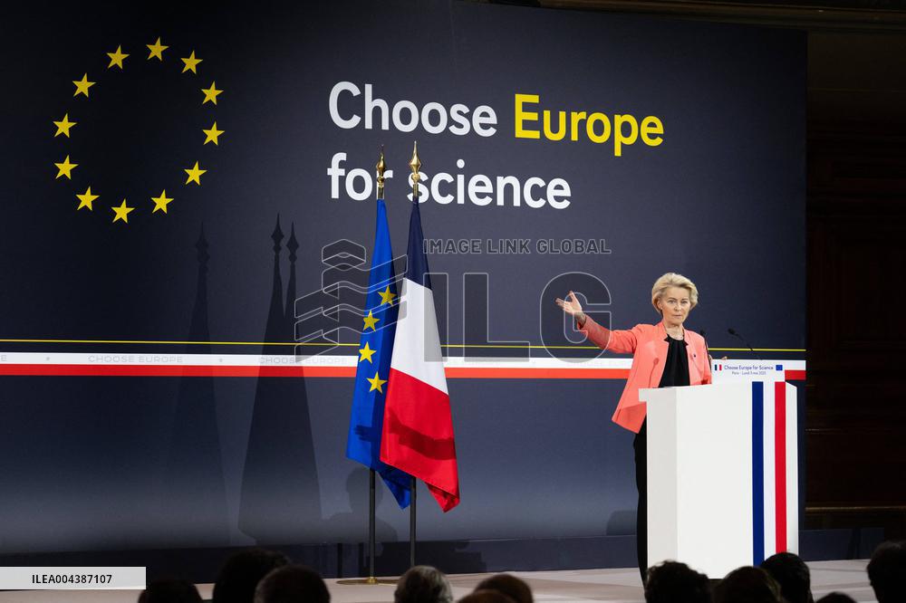 Launch of Initiative Choose Europe for Science - Paris