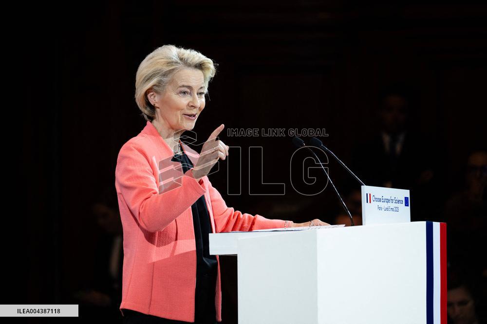 Launch of Initiative Choose Europe for Science - Paris