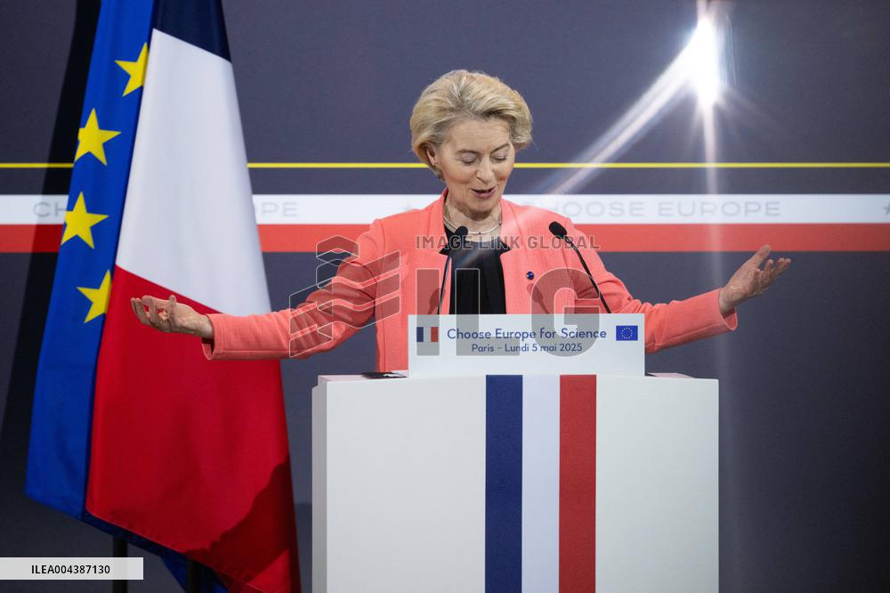 Launch of Initiative Choose Europe for Science - Paris