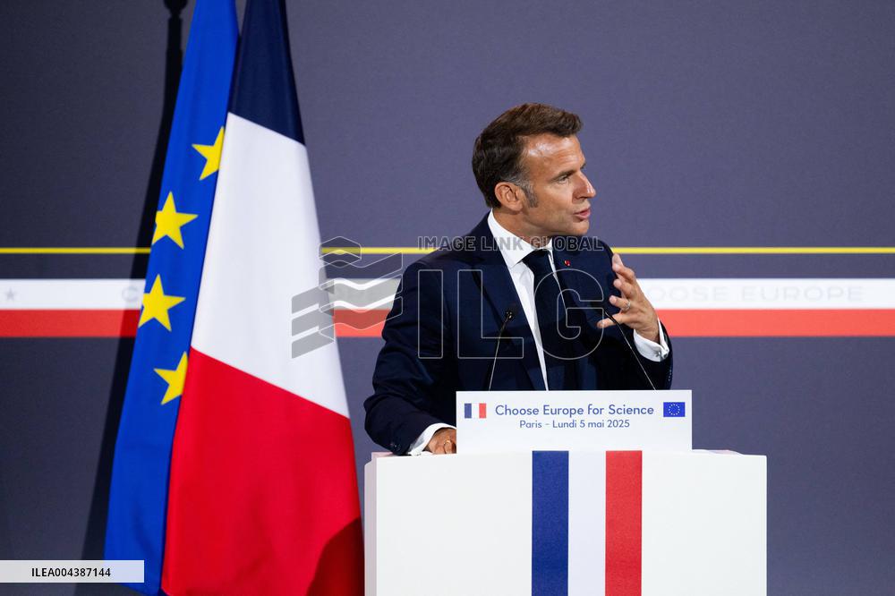 Launch of Initiative Choose Europe for Science - Paris