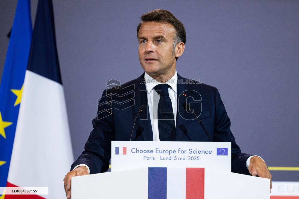 Launch of Initiative Choose Europe for Science - Paris