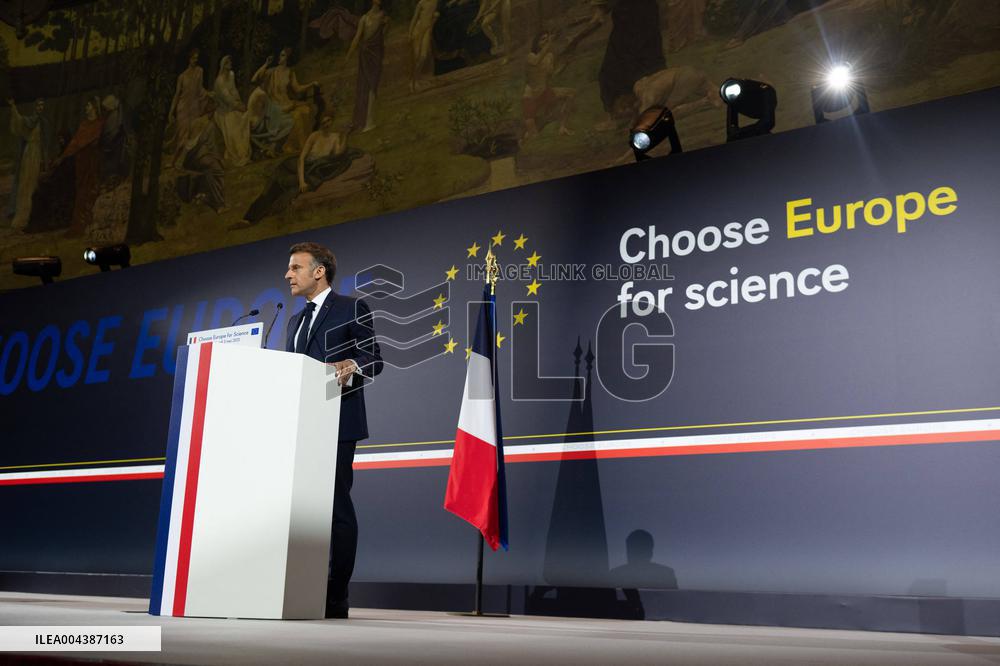 Launch of Initiative Choose Europe for Science - Paris
