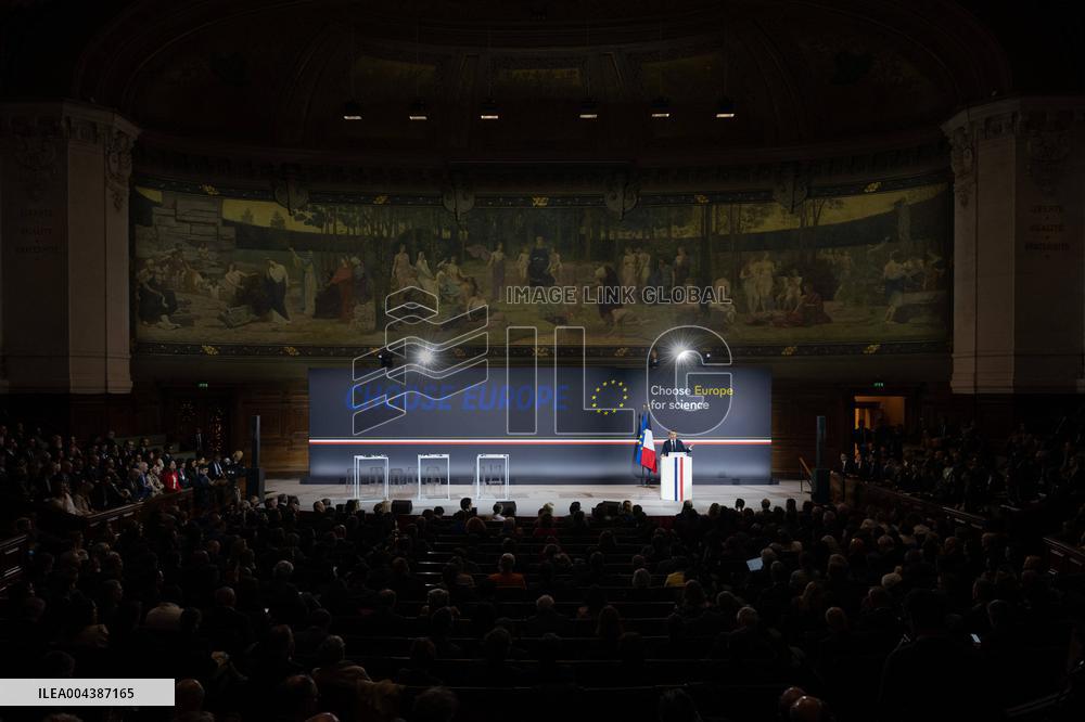 Launch of Initiative Choose Europe for Science - Paris