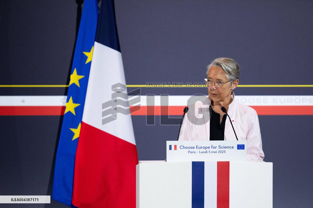 Launch of Initiative Choose Europe for Science - Paris