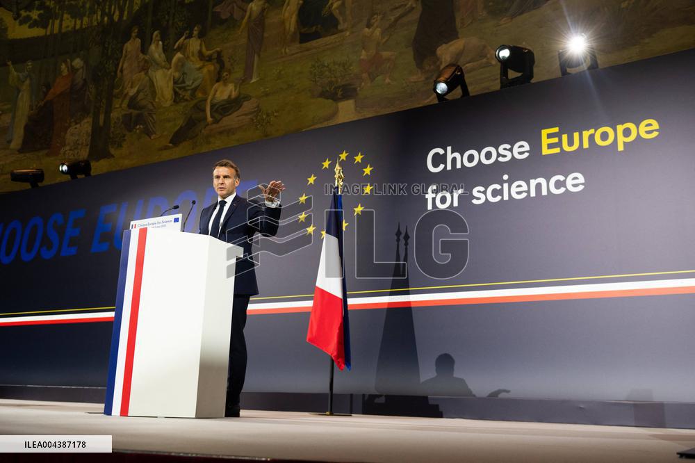 Launch of Initiative Choose Europe for Science - Paris