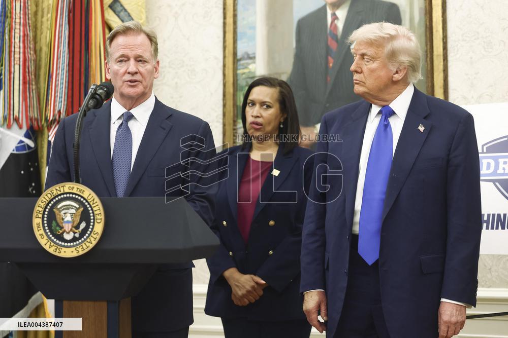 President Trump announced DC will host the 2027 NFL draft