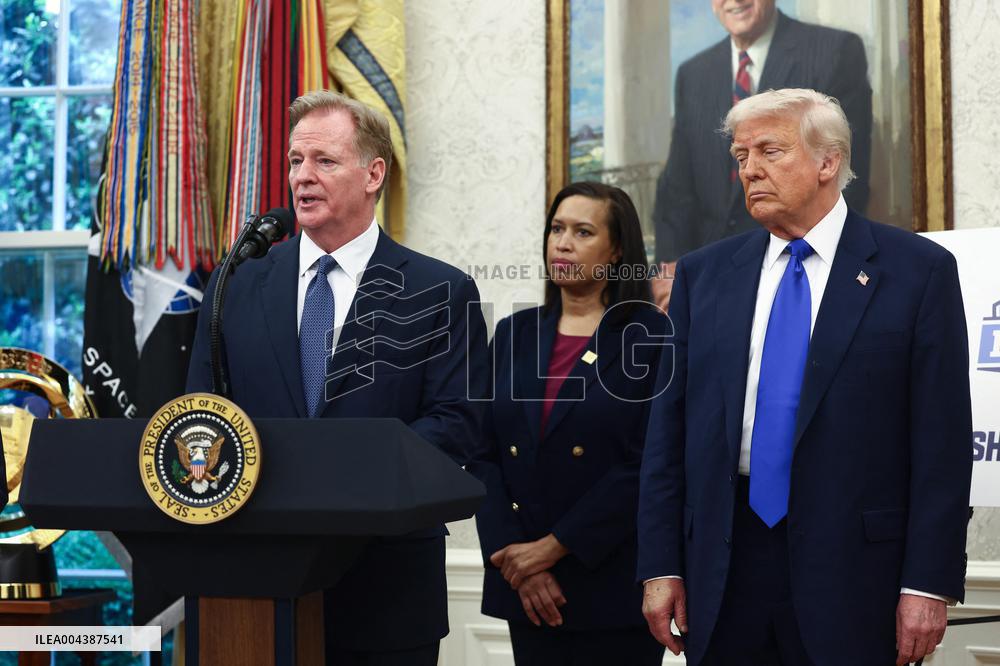 President Trump announces DC will host the 2027 NFL draft