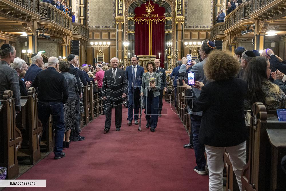 SWEDISH ROYALS JEWISH ANNIVERSARY