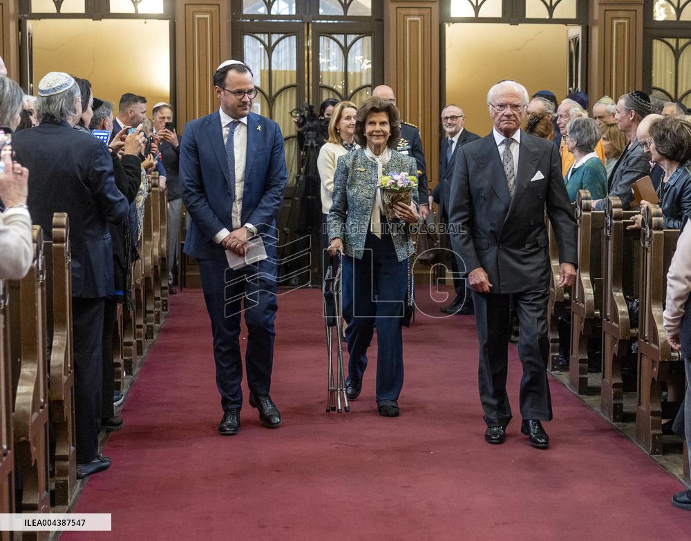 SWEDISH ROYALS JEWISH ANNIVERSARY