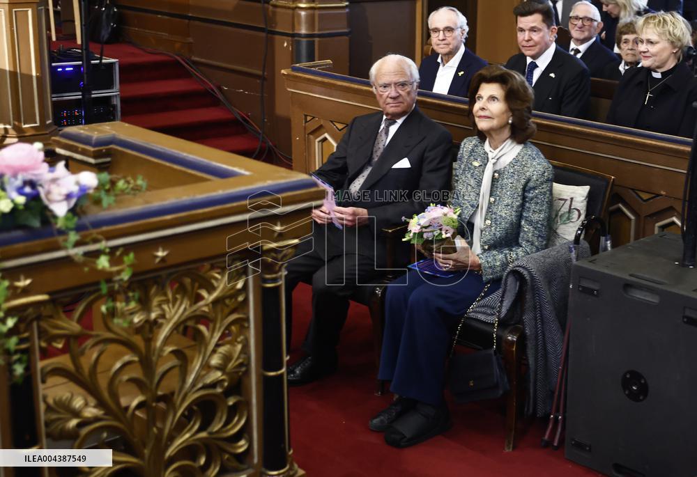 SWEDISH ROYALS JEWISH ANNIVERSARY
