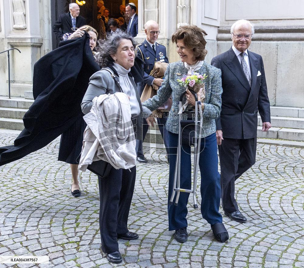 SWEDISH ROYALS JEWISH ANNIVERSARY