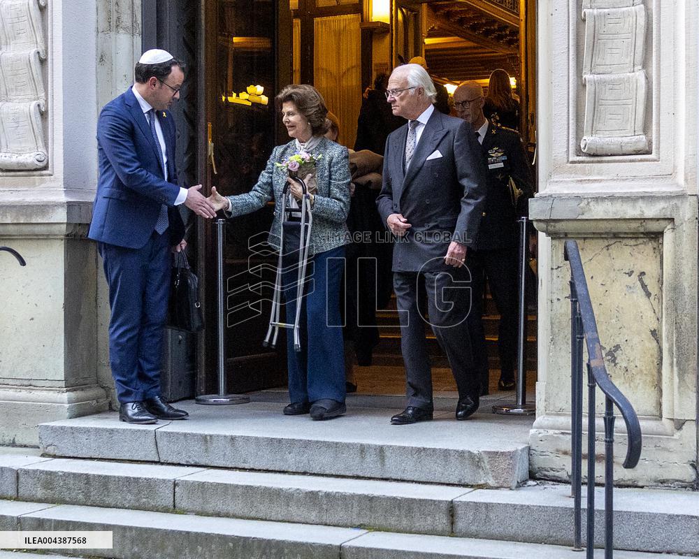 SWEDISH ROYALS JEWISH ANNIVERSARY