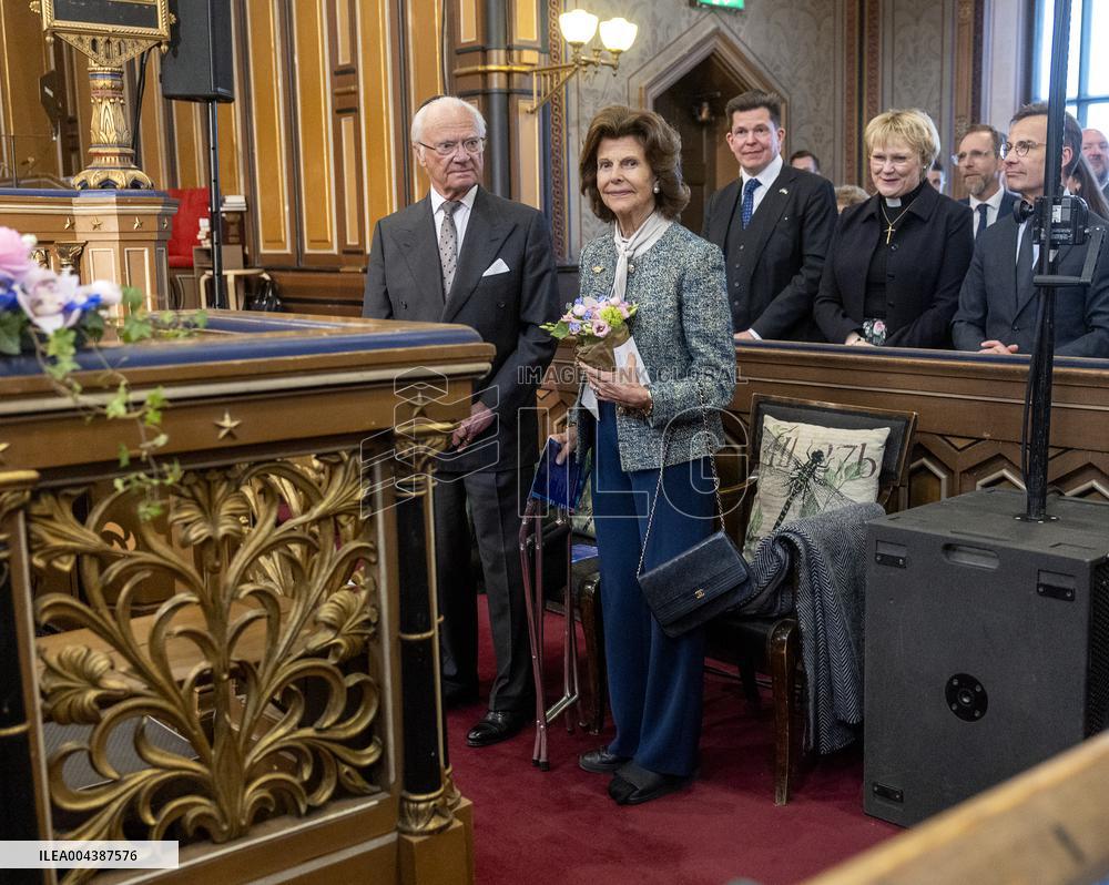 SWEDISH ROYALS JEWISH ANNIVERSARY