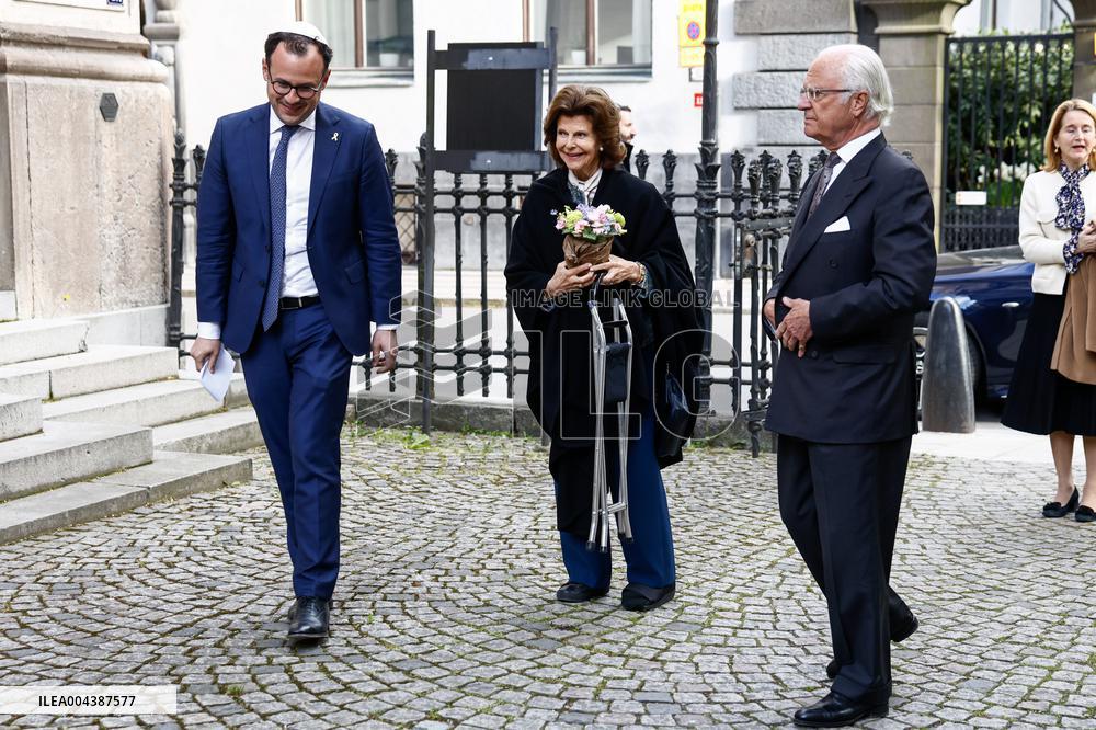 SWEDISH ROYALS JEWISH ANNIVERSARY