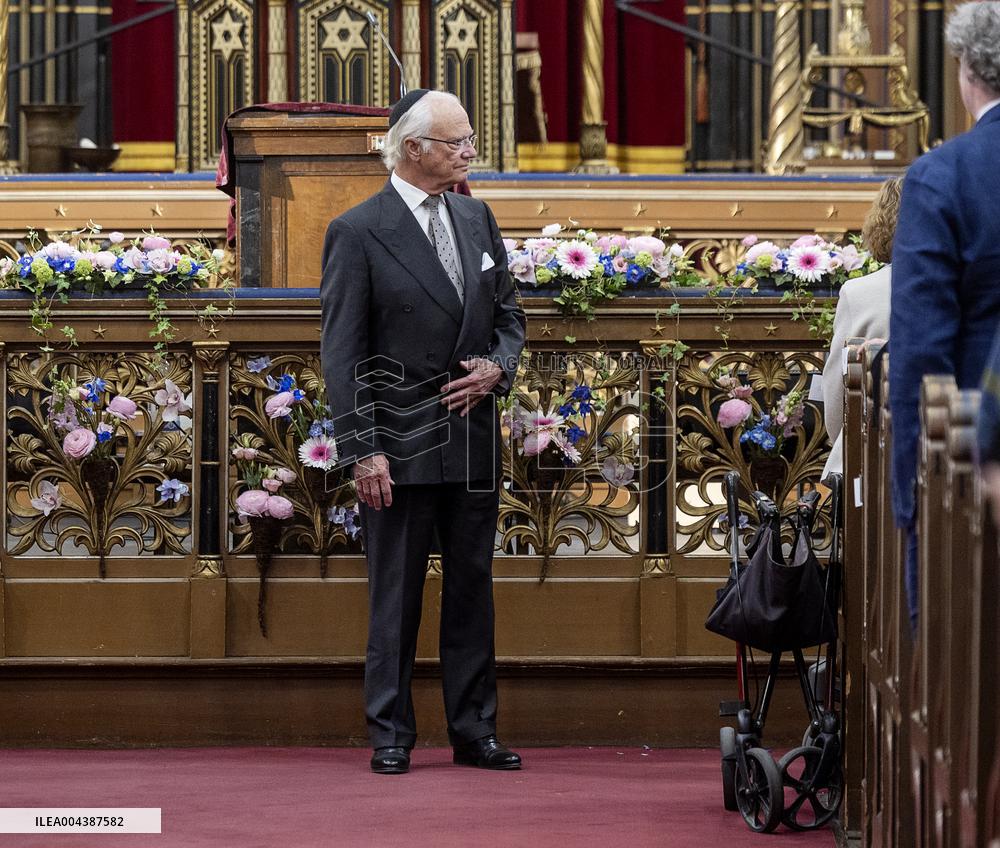 SWEDISH ROYALS JEWISH ANNIVERSARY
