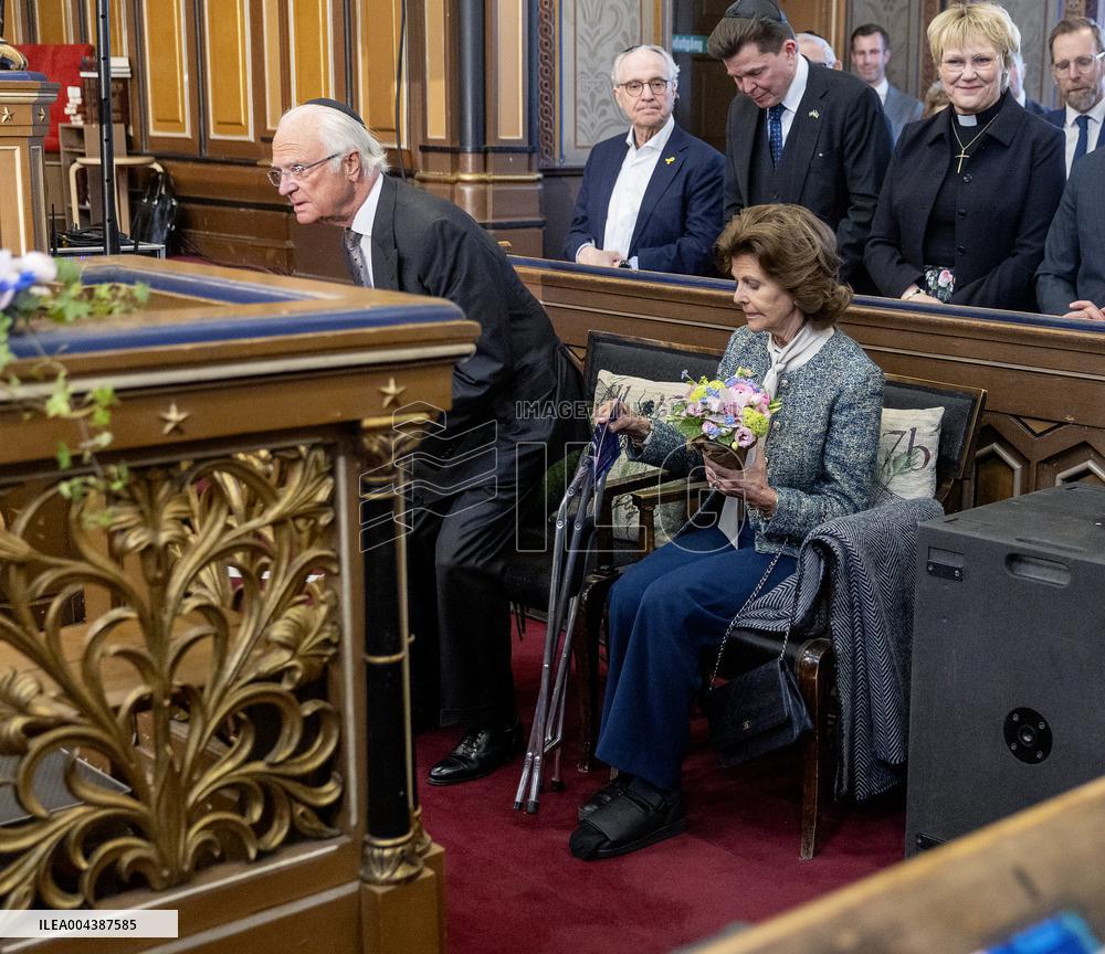 SWEDISH ROYALS JEWISH ANNIVERSARY