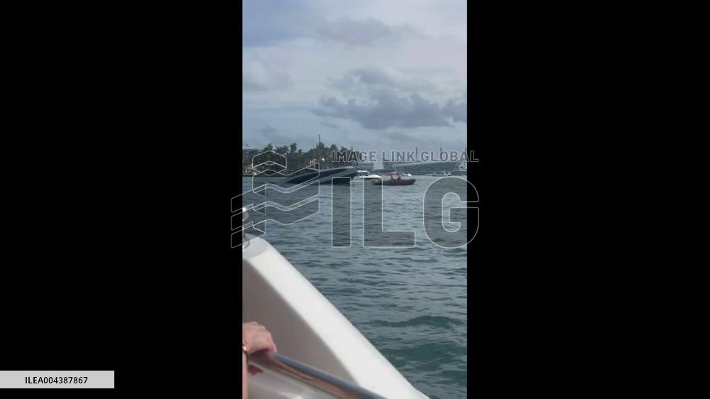 US: Multimillion-Dollar Lamborghini Yacht Sinks Off Miami Beach 2