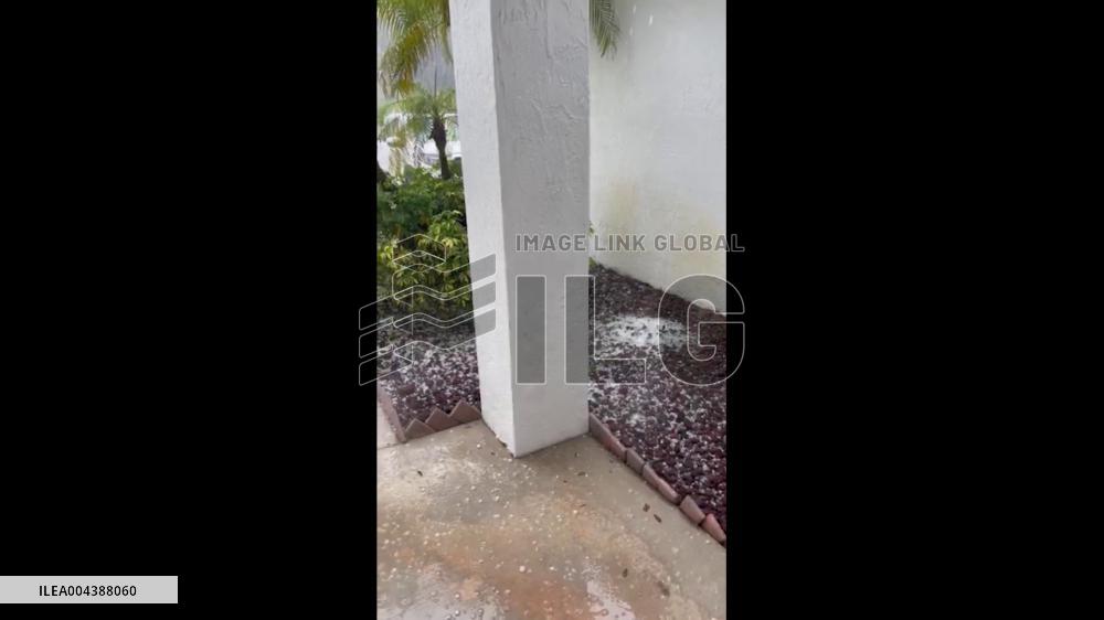 US: Isolated Severe Storms Bring Hail, Damaging Winds, Flood to South Florida