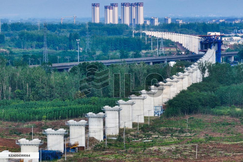 Shanghai-Chongqing-Chengdu High-speed Railway Construction