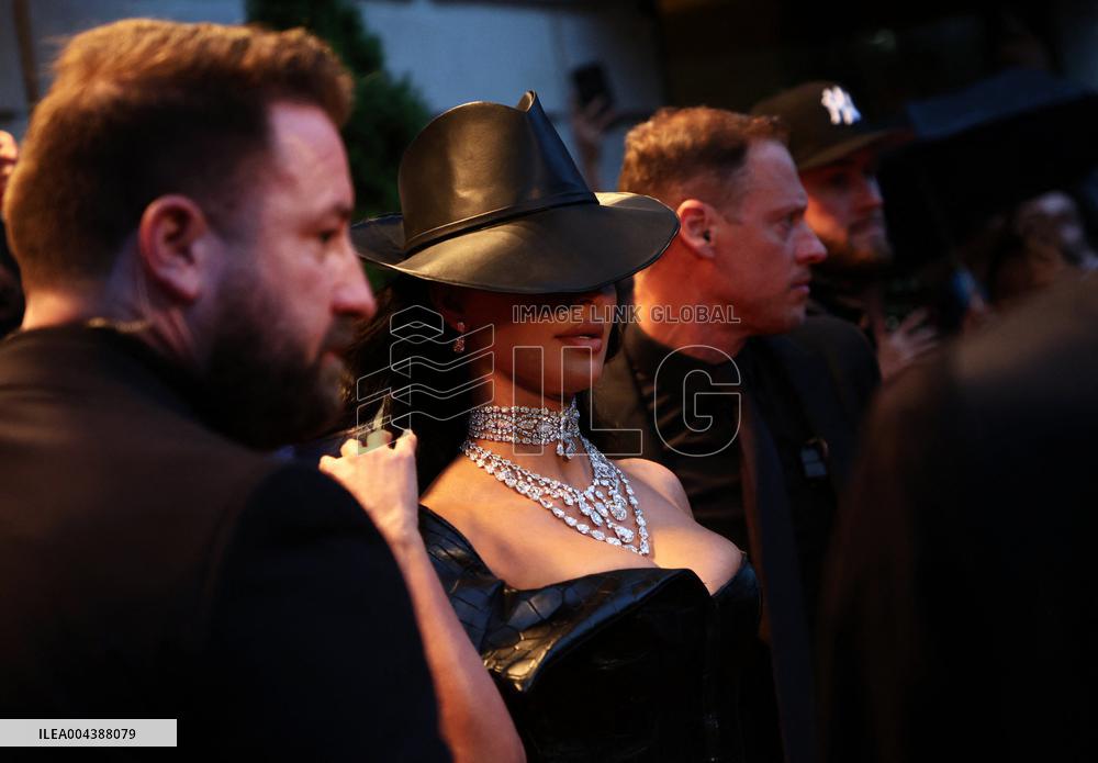 Kim Kardashian And North West Leave Their Hotel - NYC
