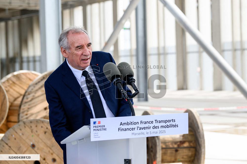 PM Bayrou Launches Transport Conference - Marseille