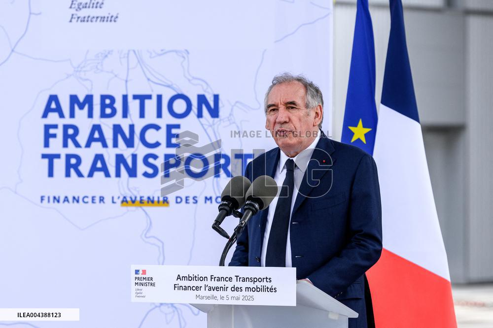 PM Bayrou Launches Transport Conference - Marseille