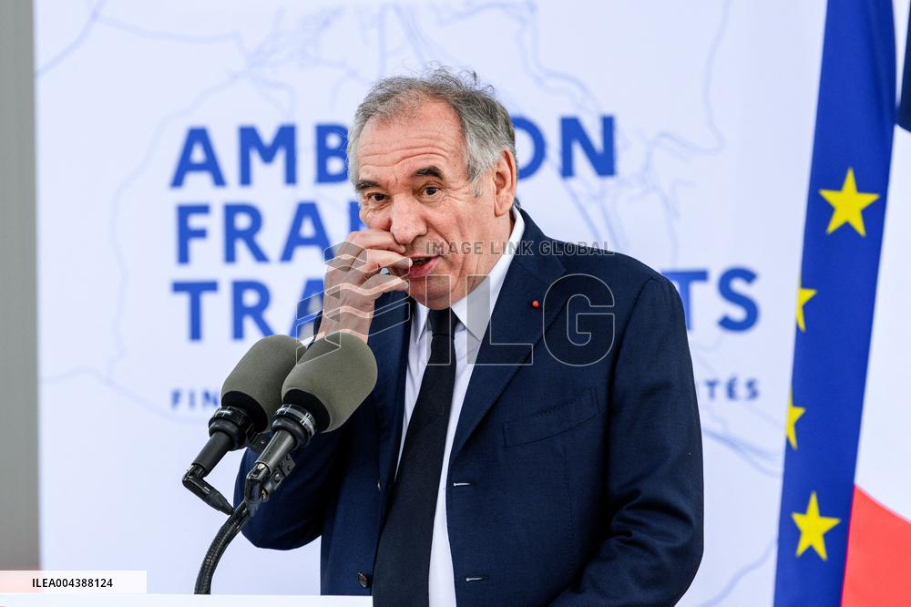 PM Bayrou Launches Transport Conference - Marseille