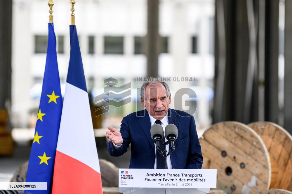 PM Bayrou Launches Transport Conference - Marseille
