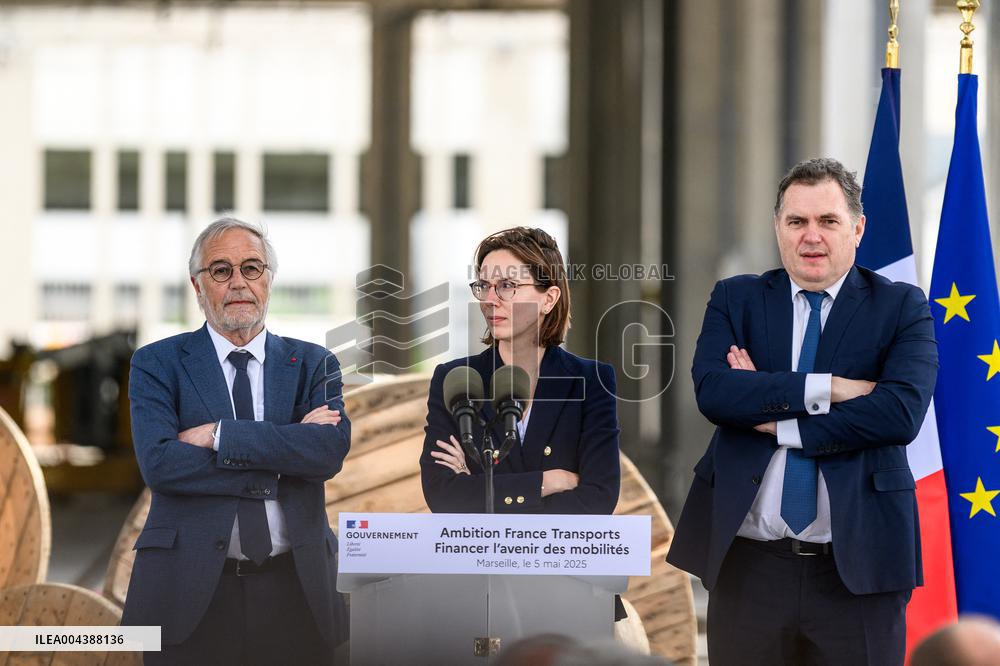 PM Bayrou Launches Transport Conference - Marseille