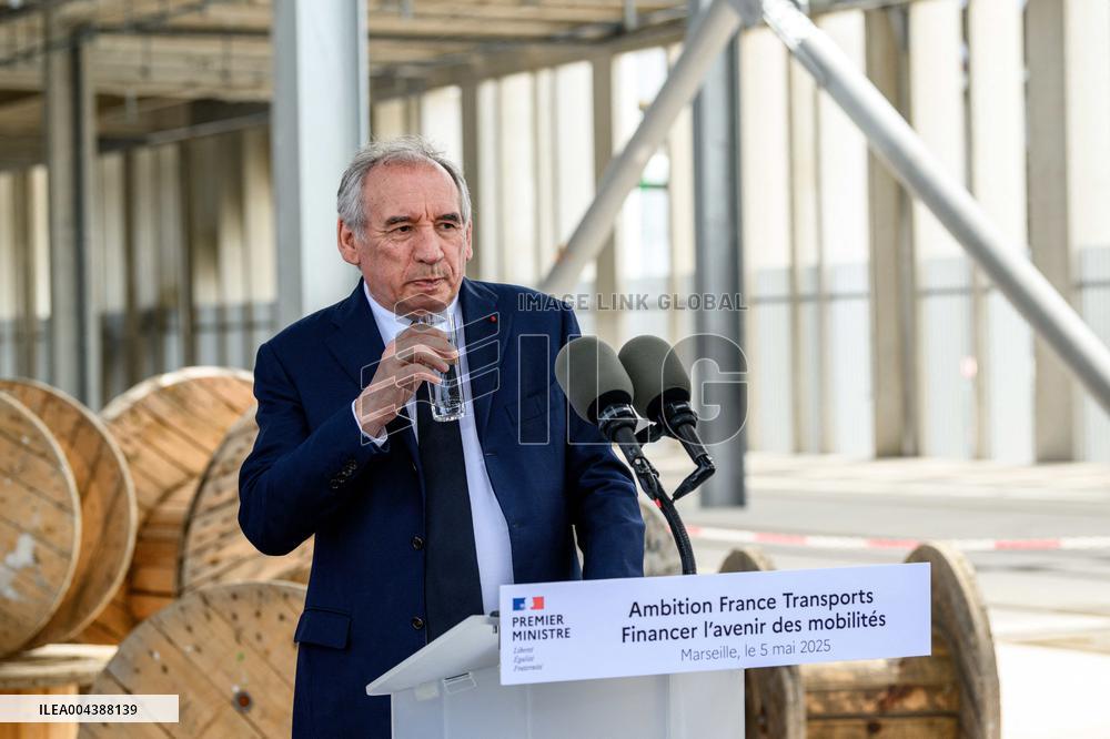 PM Bayrou Launches Transport Conference - Marseille