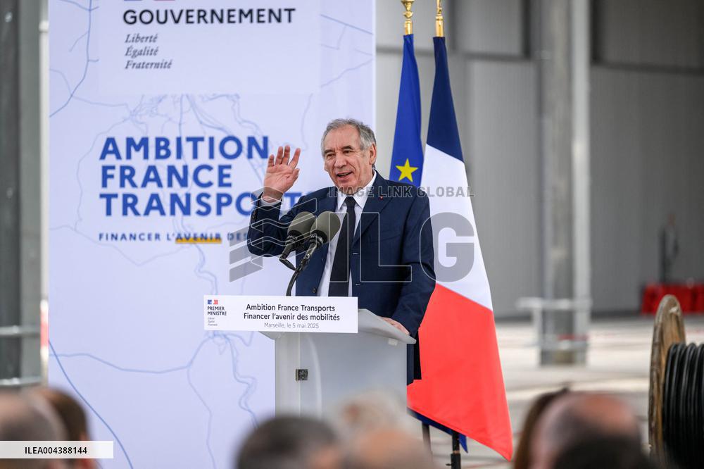 PM Bayrou Launches Transport Conference - Marseille