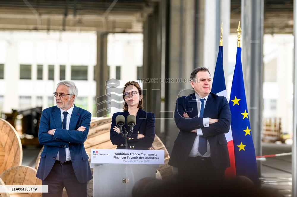 PM Bayrou Launches Transport Conference - Marseille