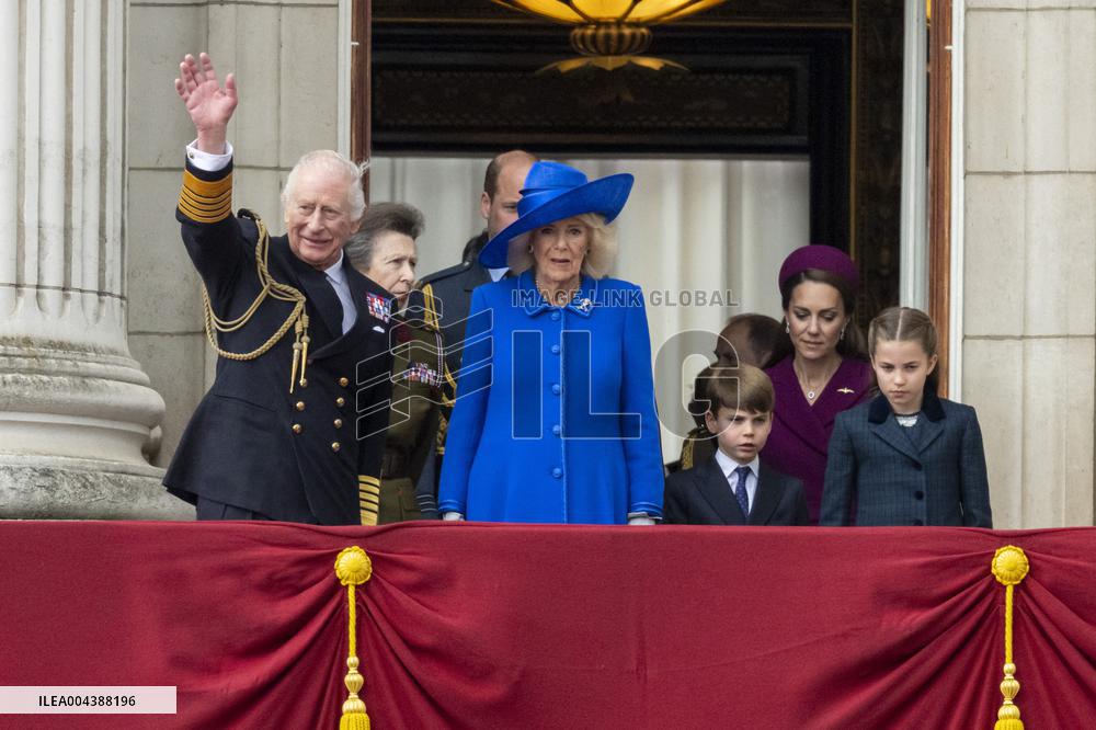 Royals At The 80th Anniversary of VE Day - London